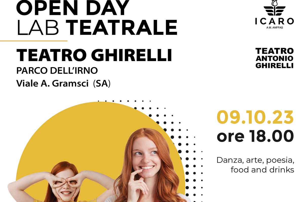 Open Day Lab Teatrale Ghirelli Icaro Salerno